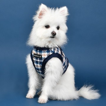 Puppia harness  hondentuigje kellen model b navy 4