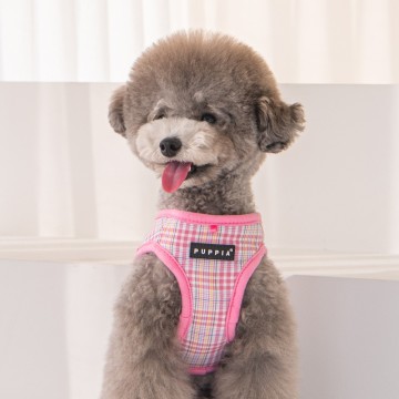 Puppia harness  hondentuigje luke model a pink 3