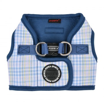 Puppia harness  hondentuigje luke model b blue 1