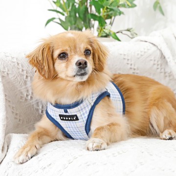 Puppia harness  hondentuigje luke model b blue 3