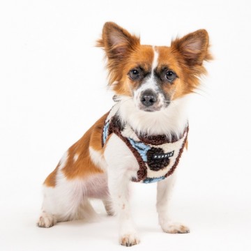 Puppia harness  hondentuigje max model b blue 4