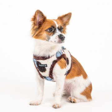 Puppia harness  hondentuigje max model b blue 5