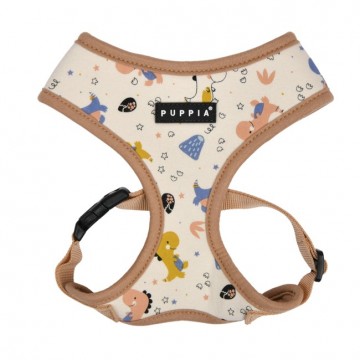 Puppia harness  hondentuigje minmi model a beige1