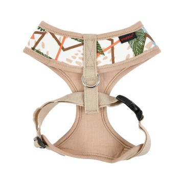 Puppia harness  hondentuigje model a botanical beige 2