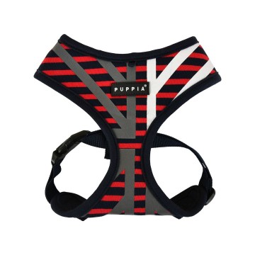 Puppia harness  hondentuigje model a briton red 1