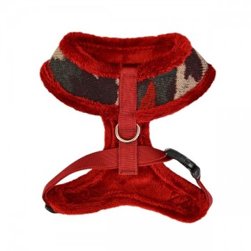 Puppia harness  hondentuigje model a colonel wine camo 2