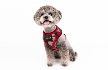 Puppia harness  hondentuigje model a colonel wine camo 3
