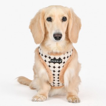 Puppia harness  hondentuigje model a jace beige 3