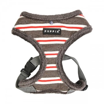 Puppia harness  hondentuigje model a rowdy dark grey 1