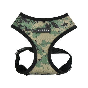 Puppia harness  hondentuigje model a sentinel khaki camo 1