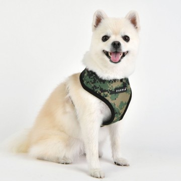 Puppia harness  hondentuigje model a sentinel khaki camo 3
