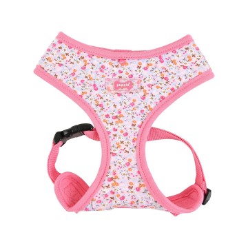 Puppia harness  hondentuigje model a wildflower pink 1