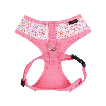 Puppia harness  hondentuigje model a wildflower pink 2