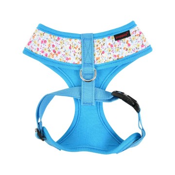 Puppia harness  hondentuigje model a wildflower sky blue 2