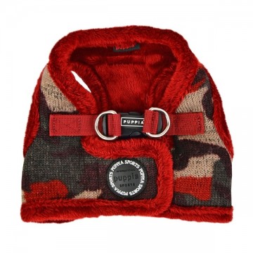 Puppia harness  hondentuigje model b colonel wine camo 1