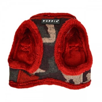 Puppia harness  hondentuigje model b colonel wine camo 2
