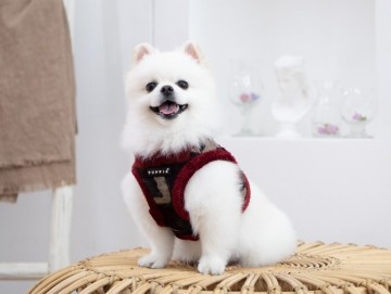 Puppia harness  hondentuigje model b colonel wine camo 3