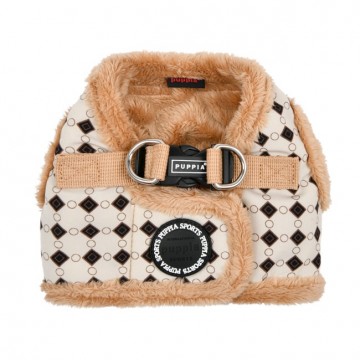 Puppia harness  hondentuigje model b jace beige 1
