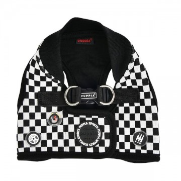 Puppia harness  hondentuigje model b racer black 2