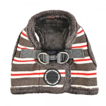 Puppia harness  hondentuigje model b rowdy dark grey 1