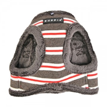 Puppia harness  hondentuigje model b rowdy dark grey 2