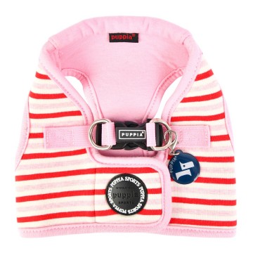 Puppia harness  hondentuigje model b seaman pink 1