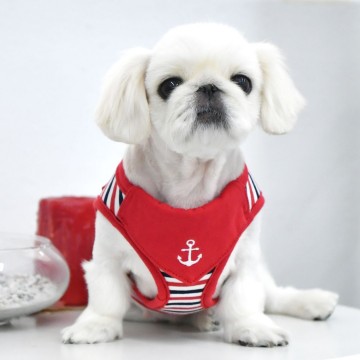 Puppia harness  hondentuigje model b seaman red 4