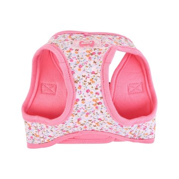 Puppia harness  hondentuigje model b wildflower pink 3