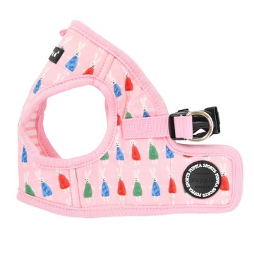 Puppia harness  hondentuigje mollie model b pink 2