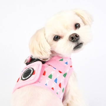 Puppia harness  hondentuigje mollie model b pink 4