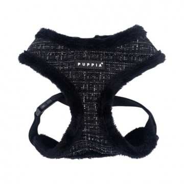 Puppia harness  hondentuigje oscar model a black 1