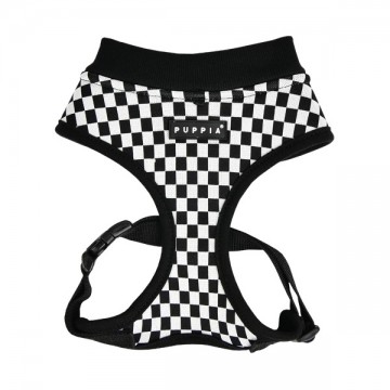 Puppia harness  hondentuigje Model A racer black 1