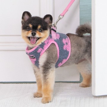 Puppia harness  hondentuigje ren model b pink 3