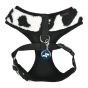 Puppia harness  hondentuigje serval model a black 2