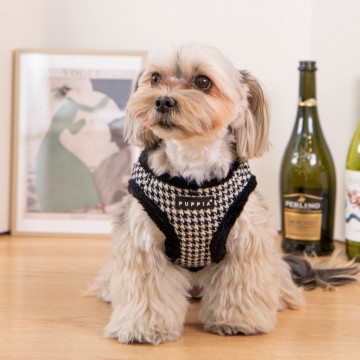 Puppia harness  hondentuigje shepherd model a black 4