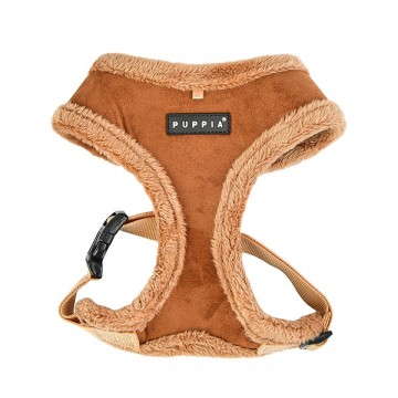 Puppia Harness / Hondentuigje Terry Model A Brown