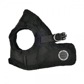 Puppia Harness / Hondentuigje Terry Model B Black
