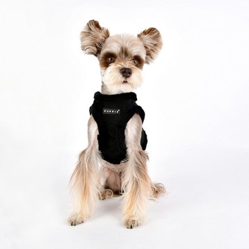 Puppia Harness / Hondentuigje Terry Model B Black