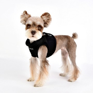 Puppia Harness / Hondentuigje Terry Model B Black
