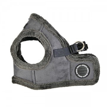 Puppia Harness / Hondentuigje Terry Model B Grey