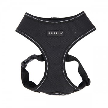 Puppia harness  hondentuigje trek model a black 1