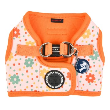 Puppia harness  hondentuigje vinca model b orange 3