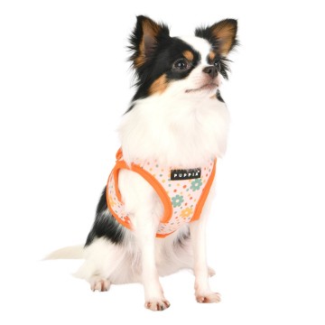 Puppia harness  hondentuigje vinca model b orange 4