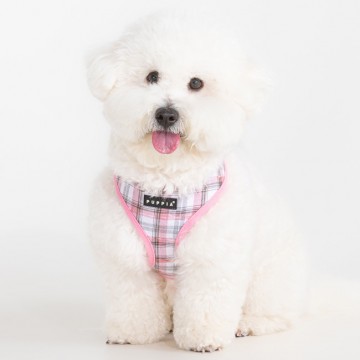 Puppia harness  hondentuigje windsor model a pink 3