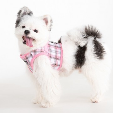 Puppia harness  hondentuigje windsor model b pink5