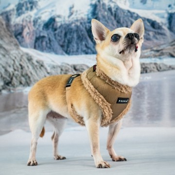 Puppia harness  hondentuigje winterstride model a beige 3