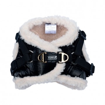 Puppia harness  hondentuigje winterstride model b black comfort 1