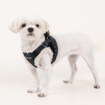 Puppia harness  hondentuigje winterstride model b black comfort 6