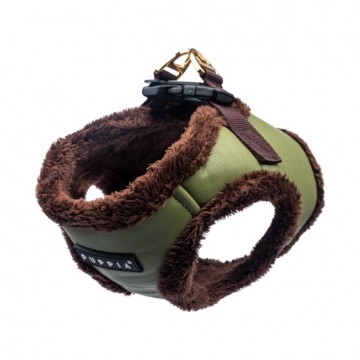 Puppia harness  hondentuigje wynter model b olive 4