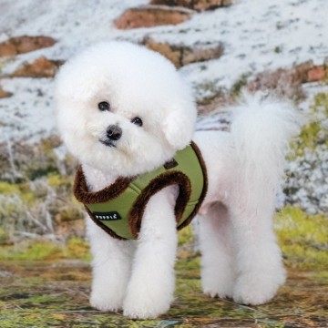 Puppia harness  hondentuigje wynter model b olive 5